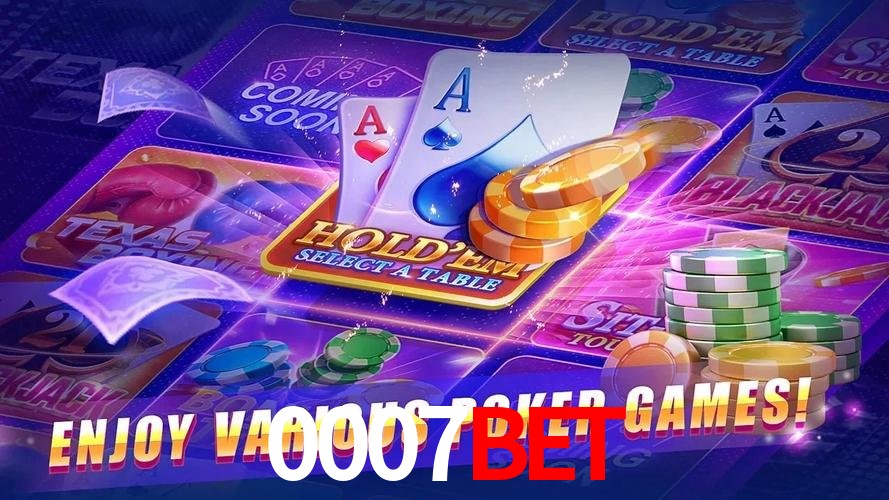 Interface do App 0007bet